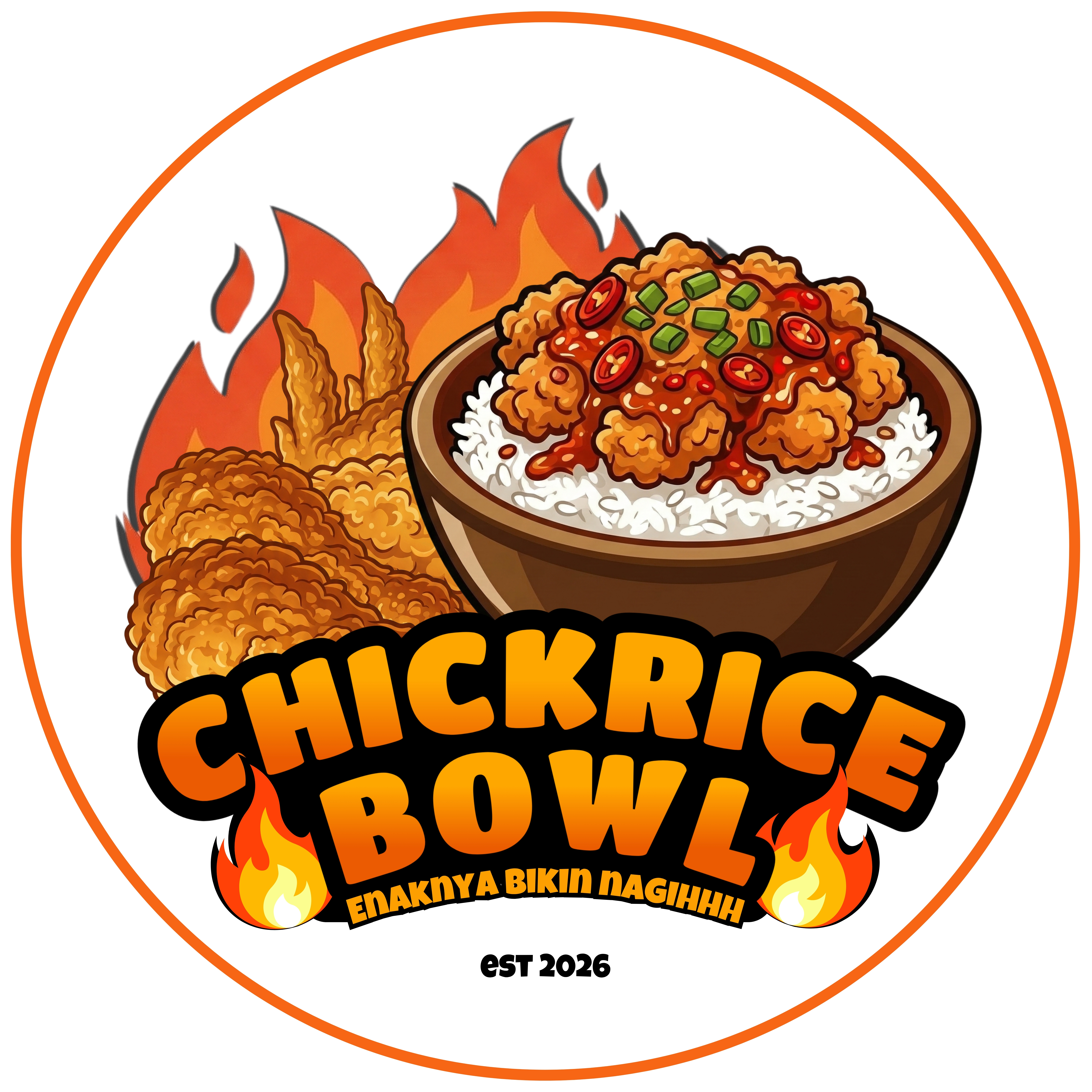 Logo ChickRice Bowl